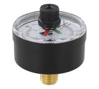 ECX2712B1 - Manómetro axial para Hayward DEP100 C5030 EC65, 2 pulgadas para dial 0-60 PSI, bisel giratorio para fácil monitoreo, cuerpo de latón