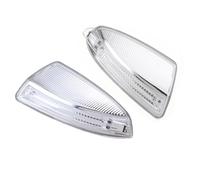 ECZDDEFS Intermitente Espejo Retrovisor para Mercedes para Benz Clase C W204 S204 W639 W164 ML300 ML500 ML550 Luz LED Señal Giro del Espejo Retrovisor del Automóvil A2048200721 2048200821(Pair)