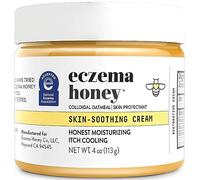 ECZEMA HONEY Original Skin-Soothing Cream - Crema orgánica para manos y cuerpo, alivio del eccema - Loción natural de miel para secar, irritable e irritable piel (4 onzas)