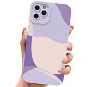 ECZOIL Funda Compatible con iPhone 11 Pro MAX de 6.5 Pulgadas,Cute Aesthetic Pintado Arte Lente Protector Delgado Caso de teléfono Suave TPU Mujeres niñas Phone Case for iPhone 11 Pro MAX-Rosa
