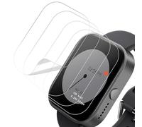 ECZOIL - Protector de pantalla de 4 piezas para CMF Watch Pro, sin burbujas, antiarañazos, alta definición, transparente suave TPU película protectora ultra delgada