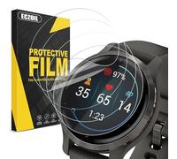 ECZOIL - Protector de pantalla de 4 piezas para Garmin Venu 2s, sin burbujas, antiarañazos, alta definición, transparente, suave, TPU, película protectora ultra fina