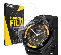 ECZOIL - Protector de pantalla de 4 piezas para Garmin Venu 3 45 mm, sin burbujas, antiarañazos de alta definición, transparente suave TPU película protectora ultra delgada