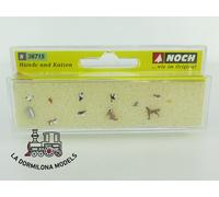 ED 36715 NOCH ESCALA N DIFERENTES PERROS Y GATOS - NUEVO (c62)