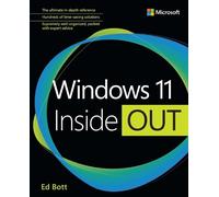 Ed Bott Windows 11 Inside Out (Tapa blanda) Inside Out (Importación USA)