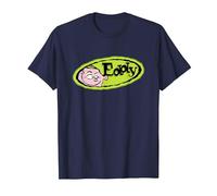 Ed EDD n Eddy Eddy Oval Camiseta, Hombre, Azul Marino, XL