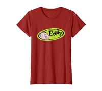 Ed EDD n Eddy Eddy Oval Camiseta, Mujer, Arándano, XS