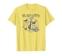 Ed, EDD n Eddy Gang Camiseta, Hombre, Limón, S