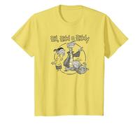 Ed, EDD n Eddy Gang Camiseta, Niños, Limón, 6 años