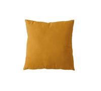 ED ENJOY HOME Cojín desenfundable Cuadrado Aterciopelado, 40 x 40 cm, Amarillo Mostaza, 100% poliéster, Tejido Certificado Oeko-Tex, colección Calin