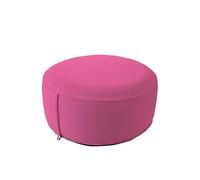 ED ENJOY HOME - Puf de Exterior Redondo Hinchable, Rosa Fucsia, 55 x 55 cm, con Funda colección jardín Costa