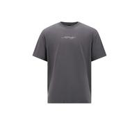 Ed Hardy Camiseta 'Death Before Dishonor Eagle' gris claro / gris oscuro / rojo rubí / negro XXL EUR