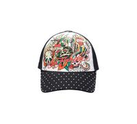 Ed Hardy Gorra 'True Til Death' negro / blanco 55-60 negro / blanco