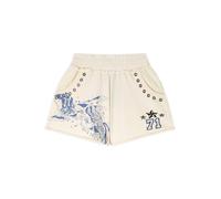 Ed Hardy Pantalón 'Fighting Eagle' ecru / navy / negro 40 ecru / navy / negro
