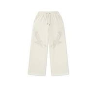 Ed Hardy Pantalón 'Flying Eagle' crema 29-30 crema