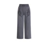 Ed Hardy Pantalón 'Liebe Ist Ewig' gris 35-36 gris