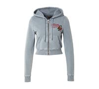 Ed Hardy Sudadera con cremallera amarillo / gris / rojo / negro S amarillo / gris / rojo / negro