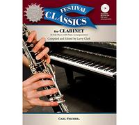 Ed. Larry Clark: Festival Classics - Clarinet (Book/CD). Partituras, CD para Clarinete, Acompañamiento de Piano