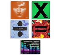Ed Sheeran 4 CD Studio Albums / + / x / ÷ / = / with Bonus Art Card