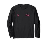 Ed Sheeran Play Mantra Logo Manga Larga