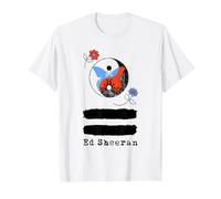 Ed Sheeran Ying Yang Camiseta, Hombre, Blanco, 5XL