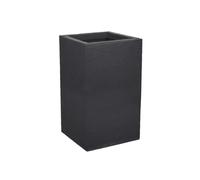 EDA Bac de Flores Cuadrado Alto Graphit Up - 36 L - 29,5 x 29,5 cm x 49,5 cm - Gris antracita