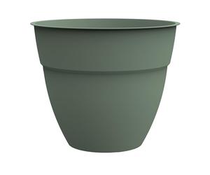 EDA - Maceta Osaka Ø 25 cm - Volumen 6,5 L - Ø 25,6 x 21,2 cm - Verde laurel