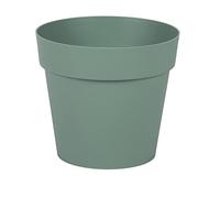 EDA - Maceta Redonda Toscana Ø 15 cm - Volumen 1,6 L - Ø 15,3 x 13,7 cm - Verde Laurel