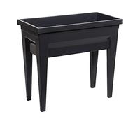 EDA Plastiques Contenedor para huerto urbano, Végétale City, 13923 BR,T CX4 76 x 38,5 x 68 cm