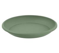 EDA - Platillo Universal Ø 21 cm - para Maceta de Flores Osaka Ø 25 y 30 cm - Verde Laurel