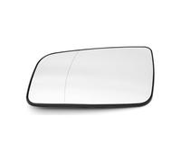 EDA PREMIUM carro Espejo con almohadilla Izquierda 6428733 adecuado para OPEL ASTRA G 1998-2004, sin calentar, vidrio cromado, ASFÉRICO