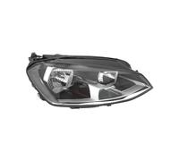 EDA PREMIUM carro Faros delanteros, Lámpara delantera Derecha 5G1941006 adecuado para VW GOLF VII 2012-2017 con motor para reg. alcance luces, H7/H15, E