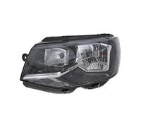 EDA PREMIUM carro Faros delanteros, Lámpara delantera Izquierda 7E1941015L adecuado para VW TRANSPORTER T6 2015-, tipo VALEO, con servomotor para reg. alcance luces, H4, CEE