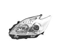 EDA PREMIUM carro Faros delanteros, Lámpara delantera Izquierda 8117047510 adecuado para TOYOTA PRIUS XW30 2012-2016, con servomotor para reg. alcance luces, H11/HB3, CEE