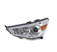 EDA PREMIUM carro Faros delanteros, Lámpara delantera Izquierda 8301C225 adecuado para MITSUBISHI ASX 2010-2013, con servomotor para reg. alcance luces, H11/HB3, CEE