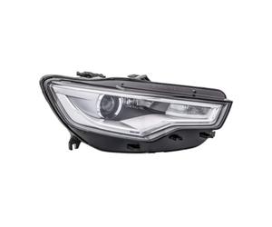 EDA PREMIUM carro Faros Derecha 4G0941044J adecuado para 4udi A6 4G/C7 2011-2014, eléctrico, con motor, Bi-Xenon, D3S/H7, Led, PSY24W, ECE, sin unidad de control para xenon, con luz diurna (LED)