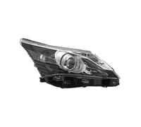 EDA PREMIUM carro Faros Derecha 8113005350 adecuado para TOYOTA AVENSIS T27 2012-2015, (12-15), sin servomotor para reg. alcance luces, H11/H9, ECE, con luz diurna (LED)