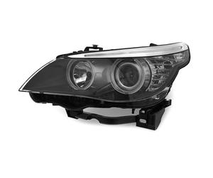 EDA PREMIUM carro Faros Izquierda 717772708 adecuado para BMW 5 E60/E61 2003-2010, (07 -), eléctrico, con motor, H6W, H7/H7, PY21W, ECE, con luz de posición lateral (LED)