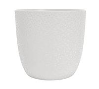 EDA - Tapa para Maceta ópalo de diámetro 15,5 cm - Blanco Marfil