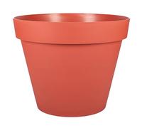 EDA Toscana - Maceta Redonda de 60 cm de diámetro - Volumen 76 L - Ø 59 x 47 cm - Naranja Tierra Batida