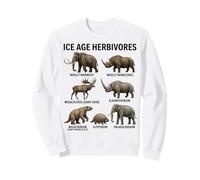 Edad de Hielo Herbívoros Mamíferos Prehistóricos Paleontología Sudadera