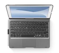 edaiser Funda con teclado giratorio para iPad de 10.2 pulgadas, 9ª, 8ª y 7ª, iPad Air 3ª y iPad Pro 10.5 de 2ª generación: cubierta giratoria inalámbrica, soporte para lápices, trackpad inteligente,
