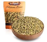 Edamame Tostado 1 Kg | Soja verde de origen natural | Ligeramente salado | Sin OGM | Sin Gluten | Veganos y Vegetarianos | Sabrosos frijoles secos naturales I ricos en proteínas I snacks dietéticas