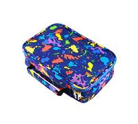 EDATOFLY 72 ranuras Estuches, Bolso de Lápiz Multifuncional de Gran Capacidad Portalápices Caja de Lápiz de Estudiantes Organizador Estuche (Océano Azul)