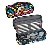 EDATOFLY Estuche, Estuches Escolares Infantiles Estuche Niño Estuche Escolar Estuche Pequeño Estuches Escolares para Niña, Niños, Adolescentes, Estudiantes (Cuadrado)