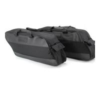EDAUZVFR Compatible con Touring para Electra para Street para Glide Road King 1993-2020 Bolsas De Sillín para Motocicletas Equipaje con Revestimiento Suave Tour Pack Juego Alforjas Sillin Motocicleta