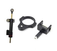 EDAUZVFR Regulador Dirección Moto Compatible con Tiger 900 GT para Rally para TIGER900 para Tiger 850 Soporte Universal del Amortiguador Estabilizador De Dirección De Motocicleta Ajustable