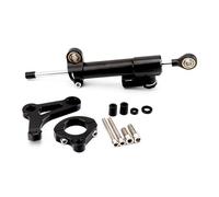 EDAUZVFR Regulador Dirección Moto Compatible con Yamaha para X-MAX300 para X-MAX para X-MAX 300 para XMAX300 2017-2023 Kit De Amortiguador Estabilizador De Dirección De Motocicleta Ajustable