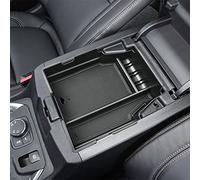 EDBETOS Bandeja organizadora de consola central compatible con accesorios Chevy Traverse 2018 2019 2020 2021 2022 2023 interior secundario reposabrazos almacenamiento guantera divisor material ABS borde negro