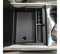 EDBETOS Bandeja organizadora de consola central compatible con accesorios Toyota Sienna 2011-2015, 2016, 2017, 2018, 2019 y 2020, separadores de guantera de almacenamiento de reposabrazos secundarios, MPV, ABS, materiales negros (borde negro)